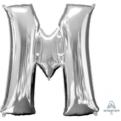 P50 35" (Silver) Letter M SuperShape™